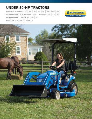 Under 60 HP Tractor Full Line - Brochure