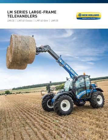 LM SERIES LARGE-FRAME TELEHANDLERS - BROCHURE